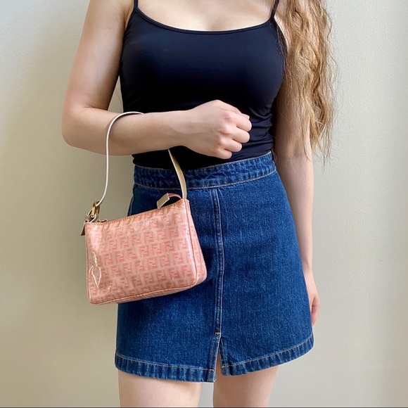 Fendi Handbags - SOLD✨ Fendi Coated Canvas Shoulder Bag